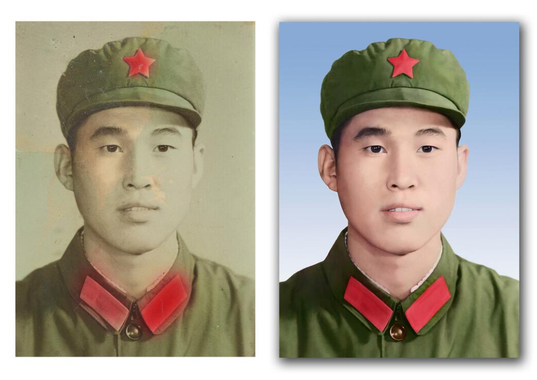 昭通破损照片修复-18
